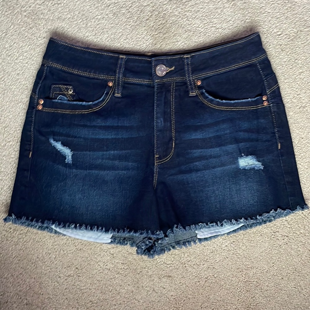 NWOT Distressed Jean Shorts